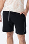 Short deportivo negro estampado Hang Ten