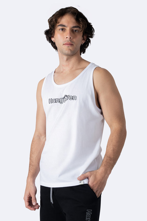 Tank top básica blanca - Hang Ten