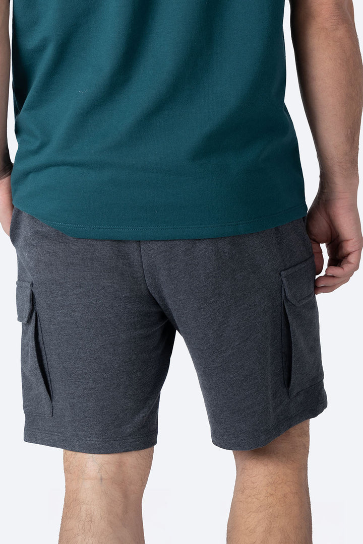 Short deportivo gris bolsas tipo cargo - Hang Ten