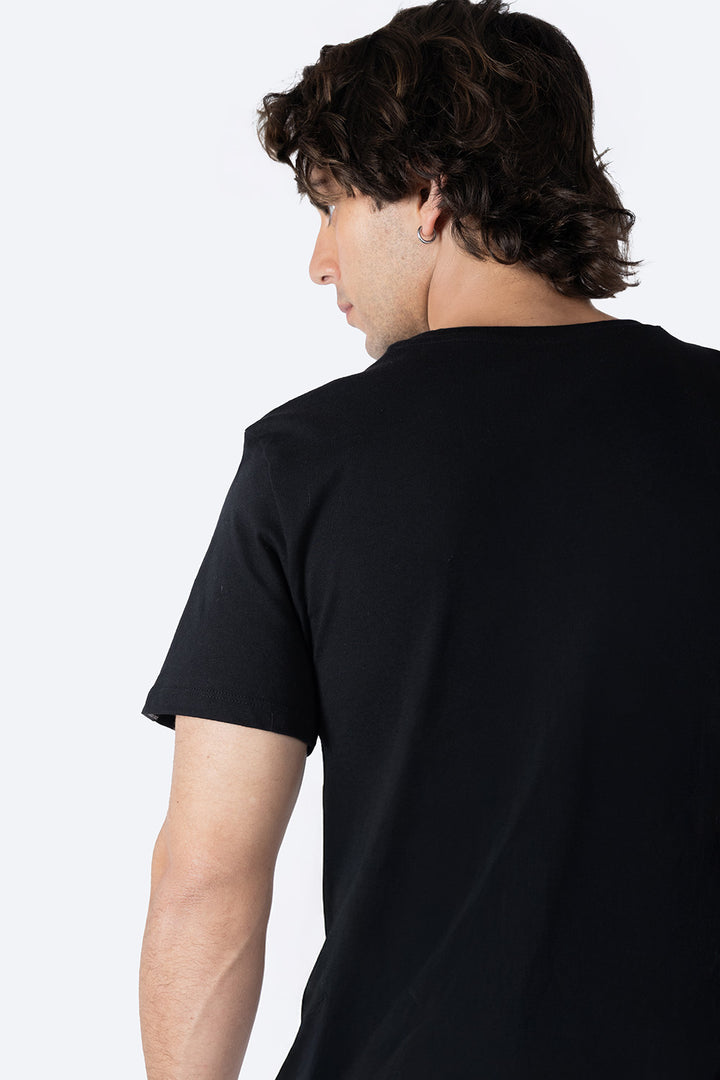 T-shirt negra "Since 1962" - Hang Ten 