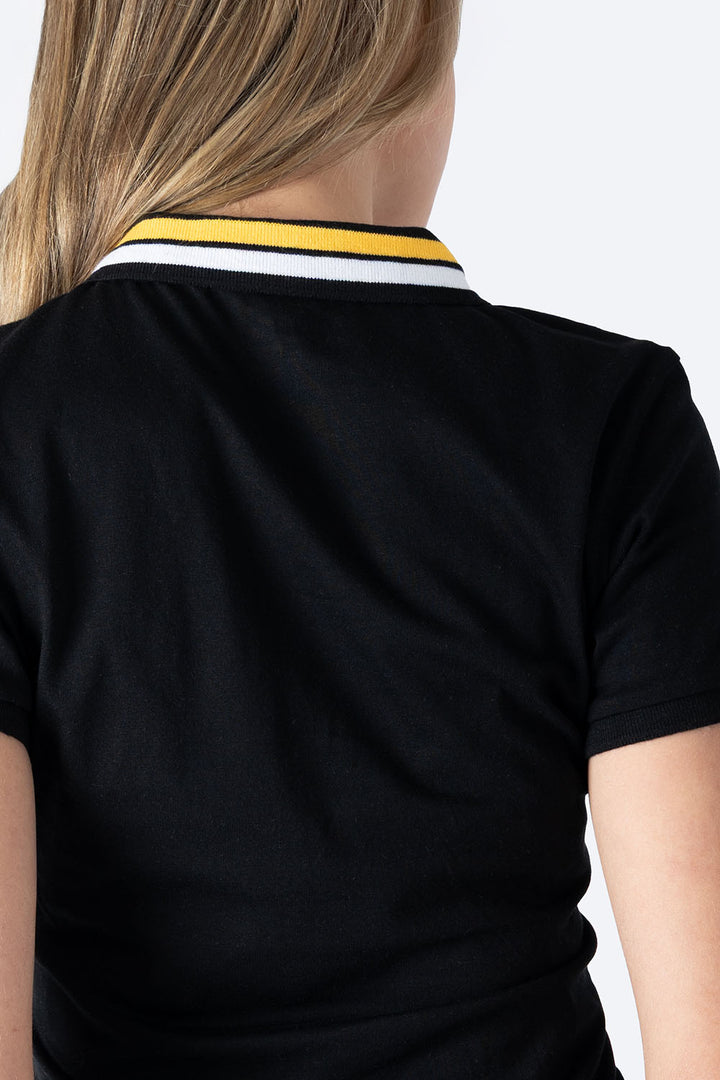 Polo chifón filos negra new - Hang Ten