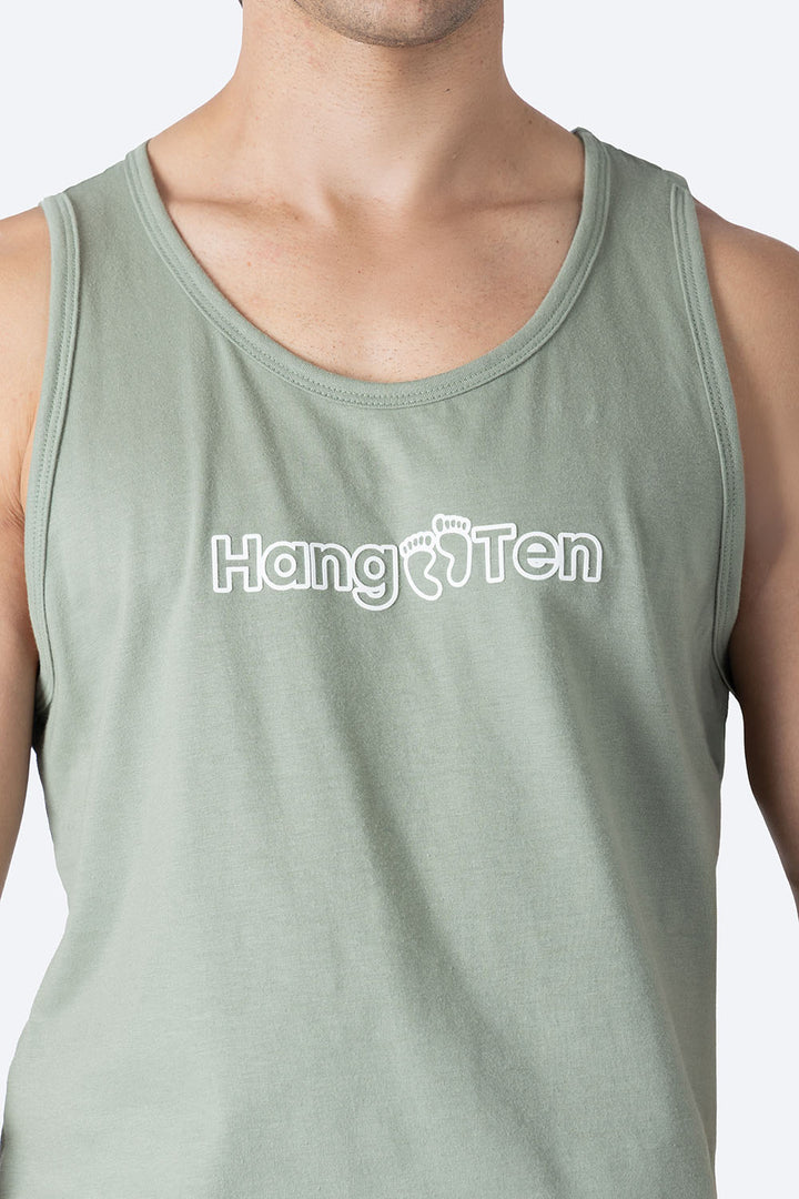 Tank top básica verde - Hang Ten