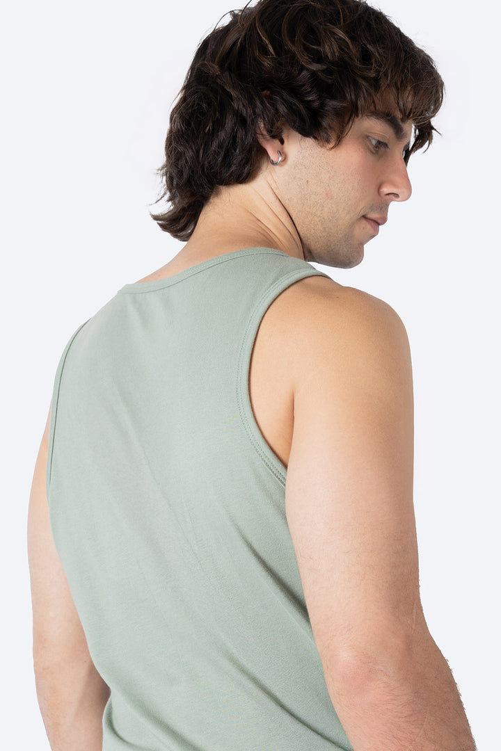 Tank top básica verde - Hang Ten