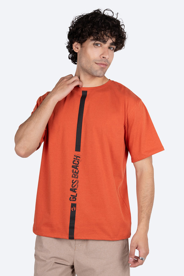 Playera boxy estampada - Hang Ten