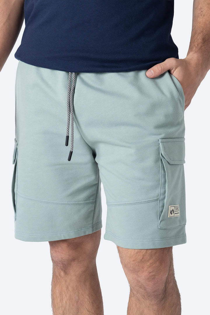 Short deportivo verde bolsas tipo cargo - Hang Ten