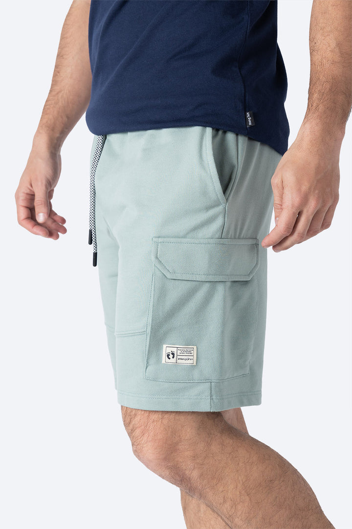 Short deportivo verde bolsas tipo cargo - Hang Ten