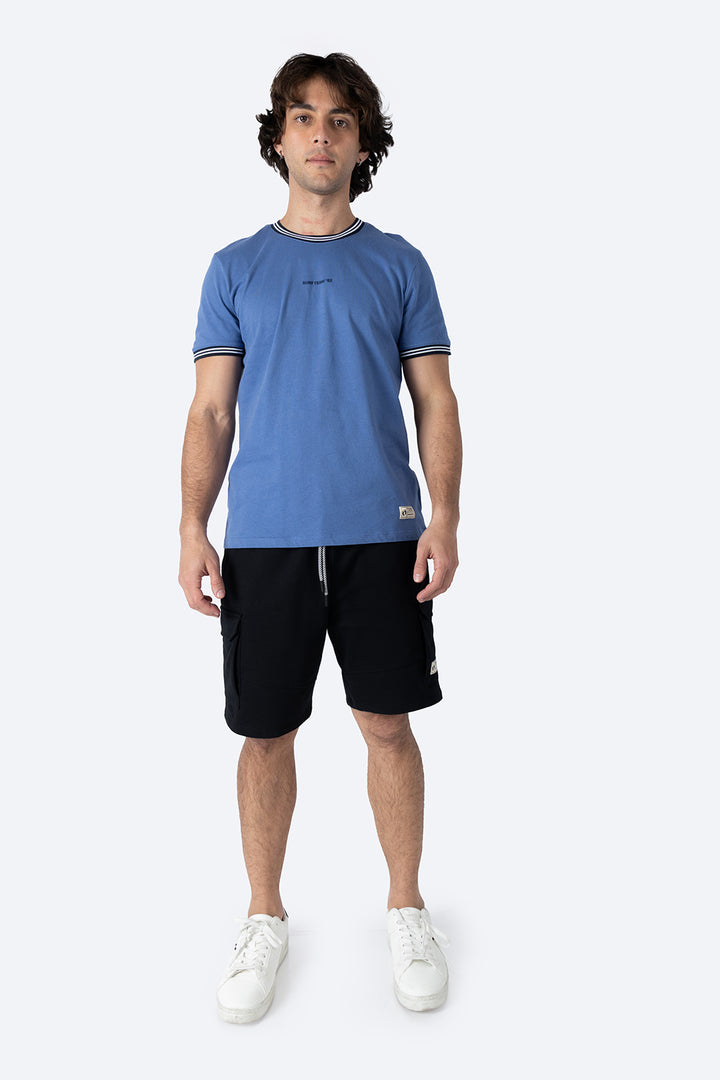 Short deportivo negro bolsas tipo cargo - Hang Ten