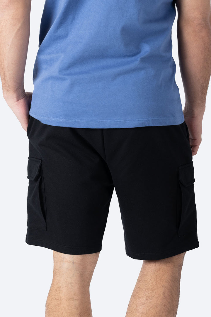 Short deportivo negro bolsas tipo cargo - Hang Ten
