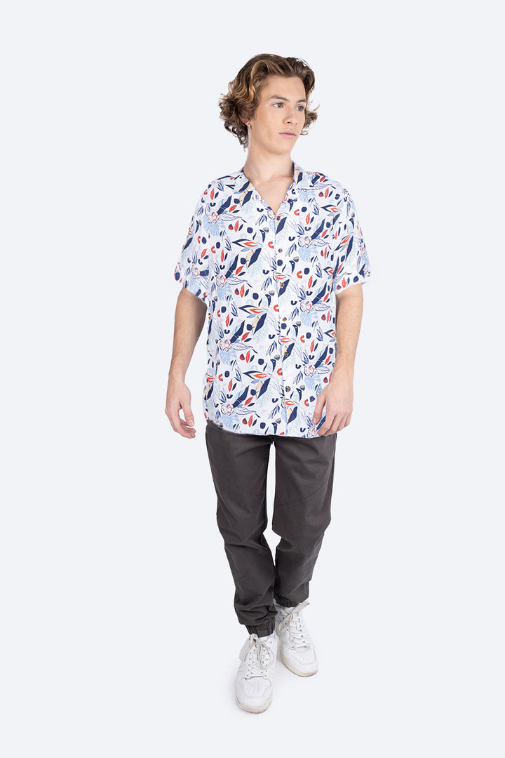 Camisa resort estampada - Hang Ten