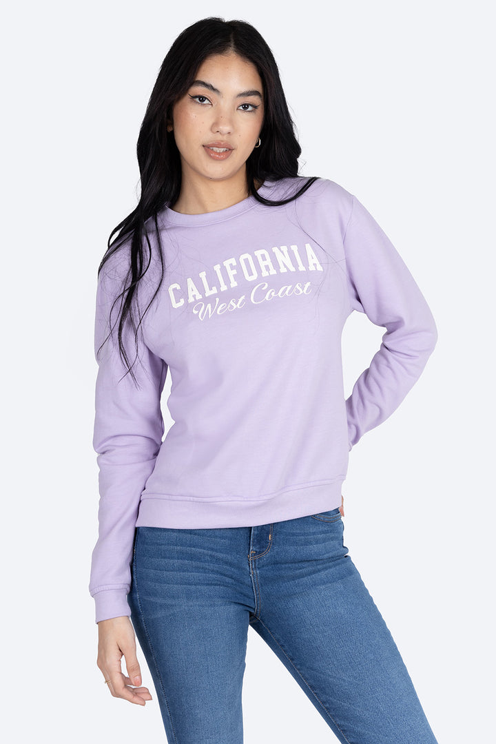 Sudadera cerrada estampado california - Hang Ten 