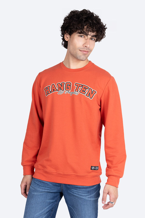 Sudadera cerrada estampada - Hang Ten