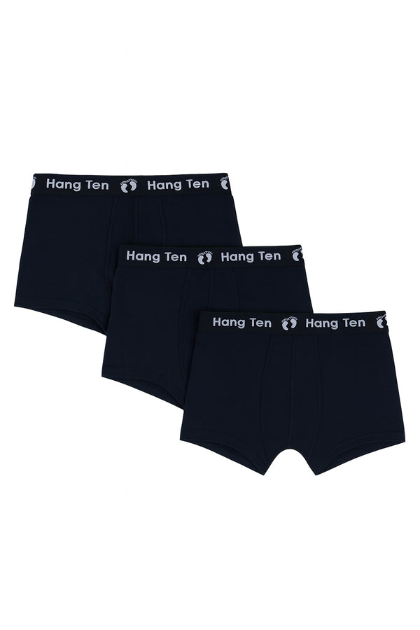 Paquete de bóxer negros Hang Ten - Hang Ten