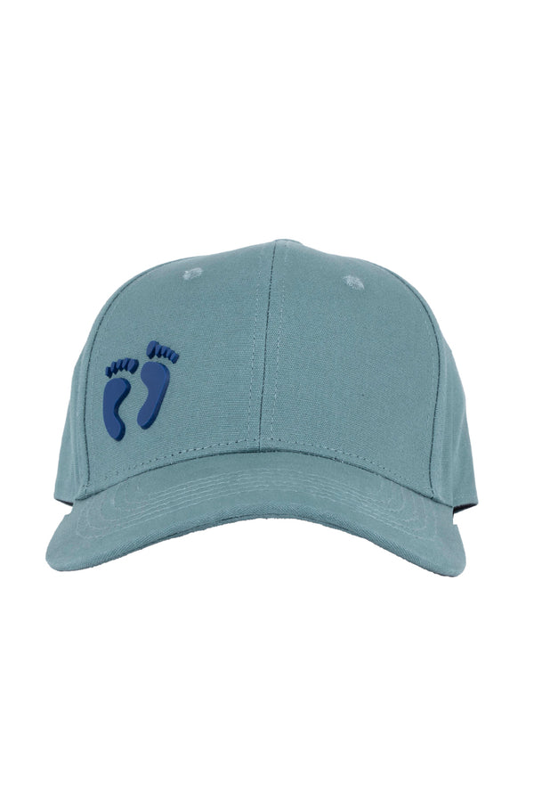 Gorra verde con huellas - Hang Ten