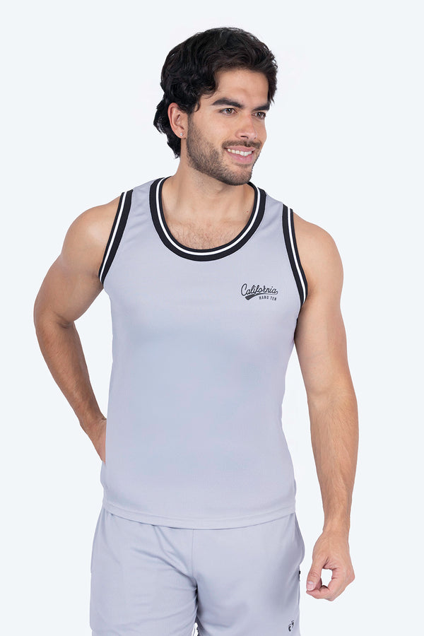 Tank top deportiva gris - Hang Ten