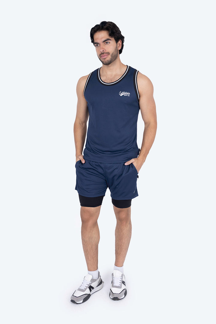 Tank top deportiva azul marino - Hang Ten
