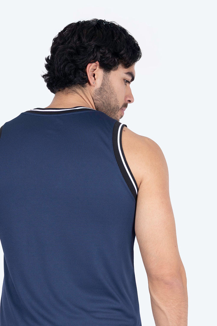 Tank top deportiva azul marino - Hang Ten