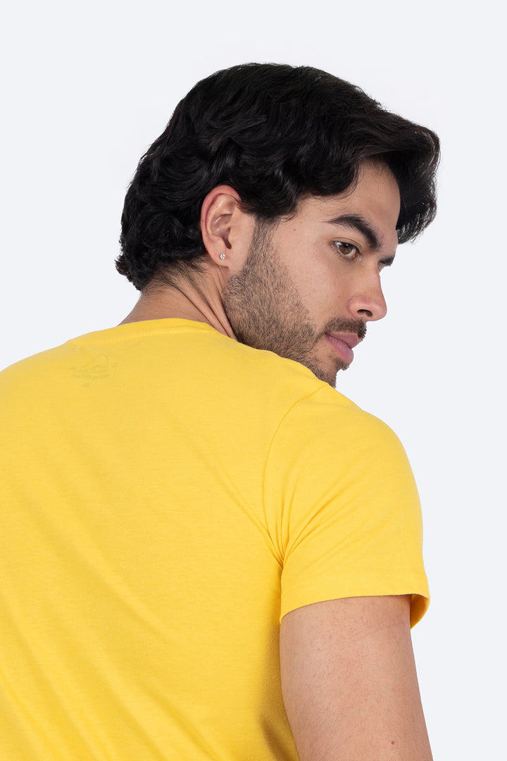 T-shirt amarilla "Hang Ten" - Hang Ten 