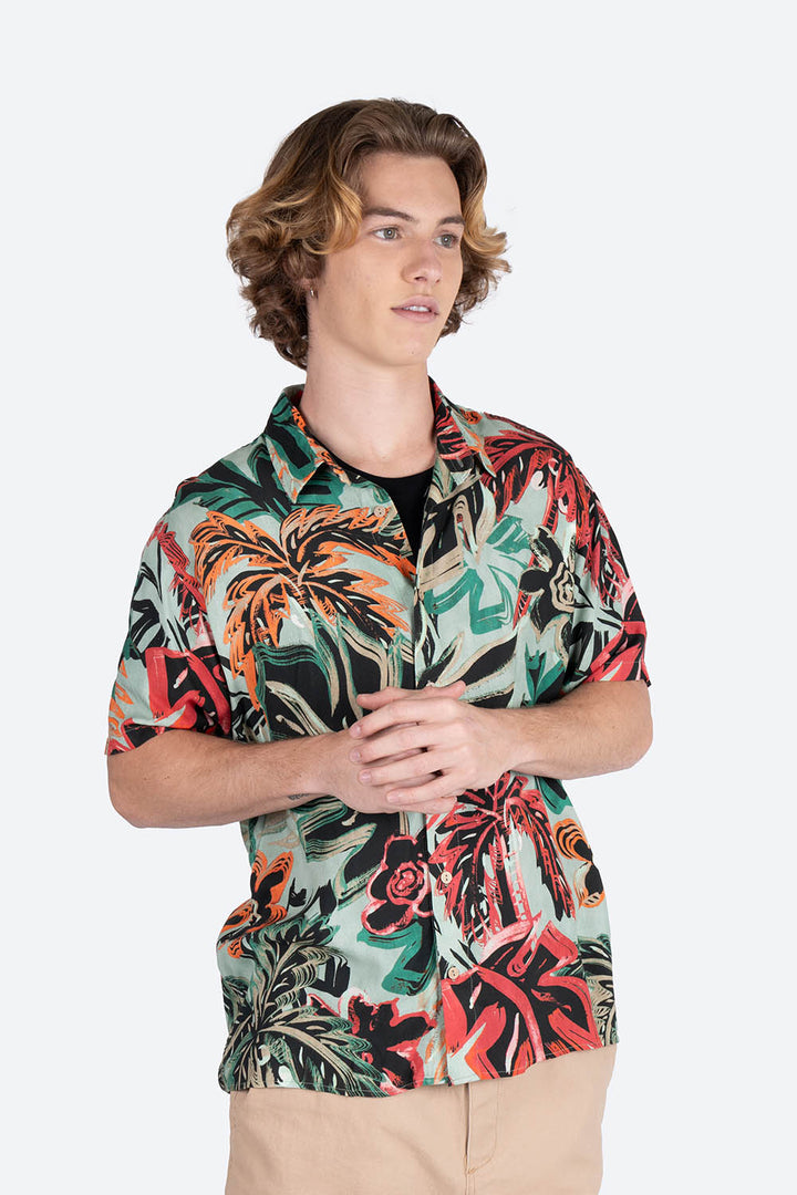 Camisa estampado plantas - Hang Ten 