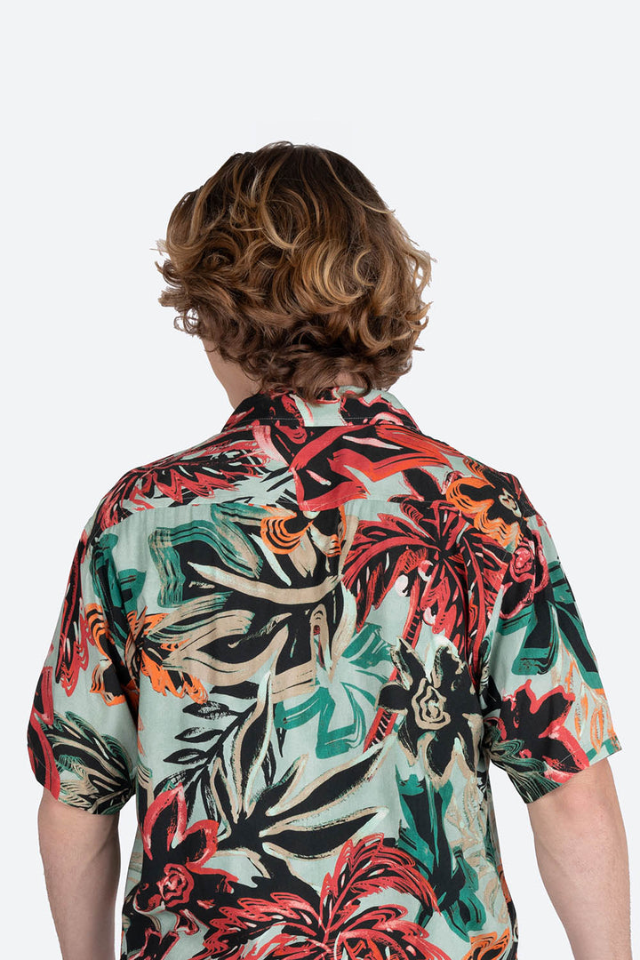 Camisa estampado plantas - Hang Ten 