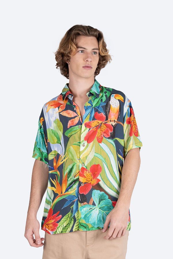 Camisa estampado tropical - Hang Ten 