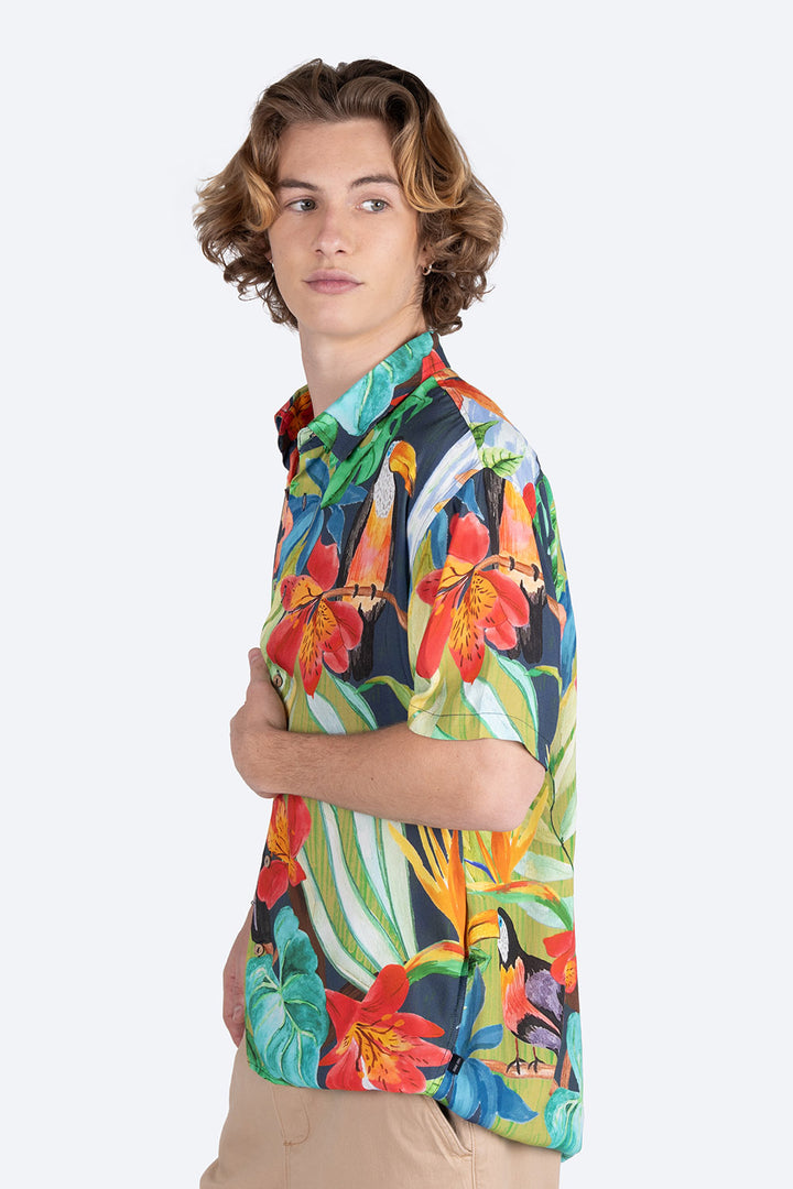 Camisa estampado tropical - Hang Ten 