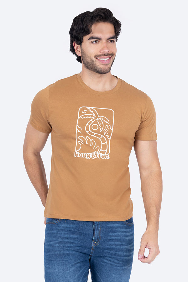 T-shirt café "Hang Ten" - Hang Ten 