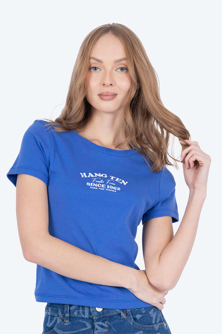Playera azul Since 1962 - Hang Ten