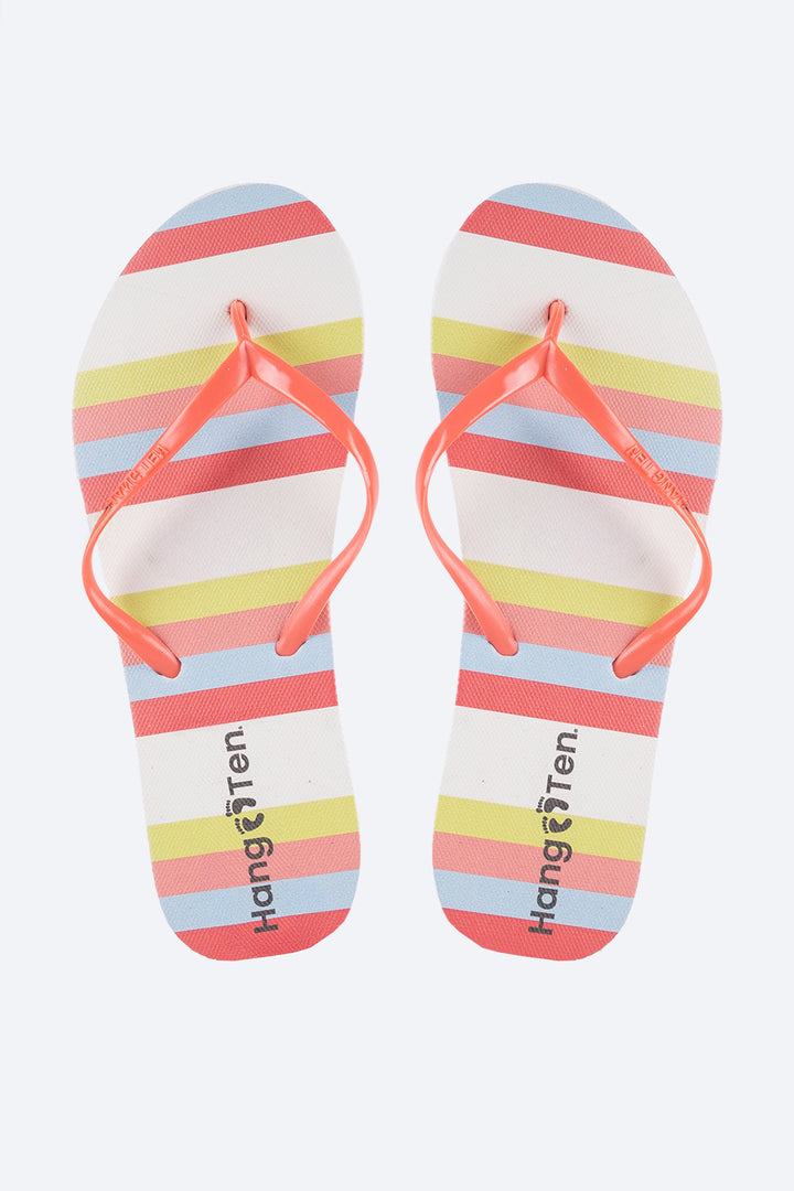 Sandalia franjas multicolor - Hang Ten