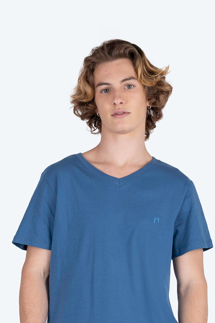 Playera básica cuello v - Hang Ten