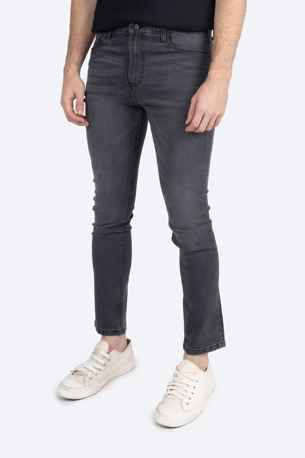 Grey skinny jeggings best sale