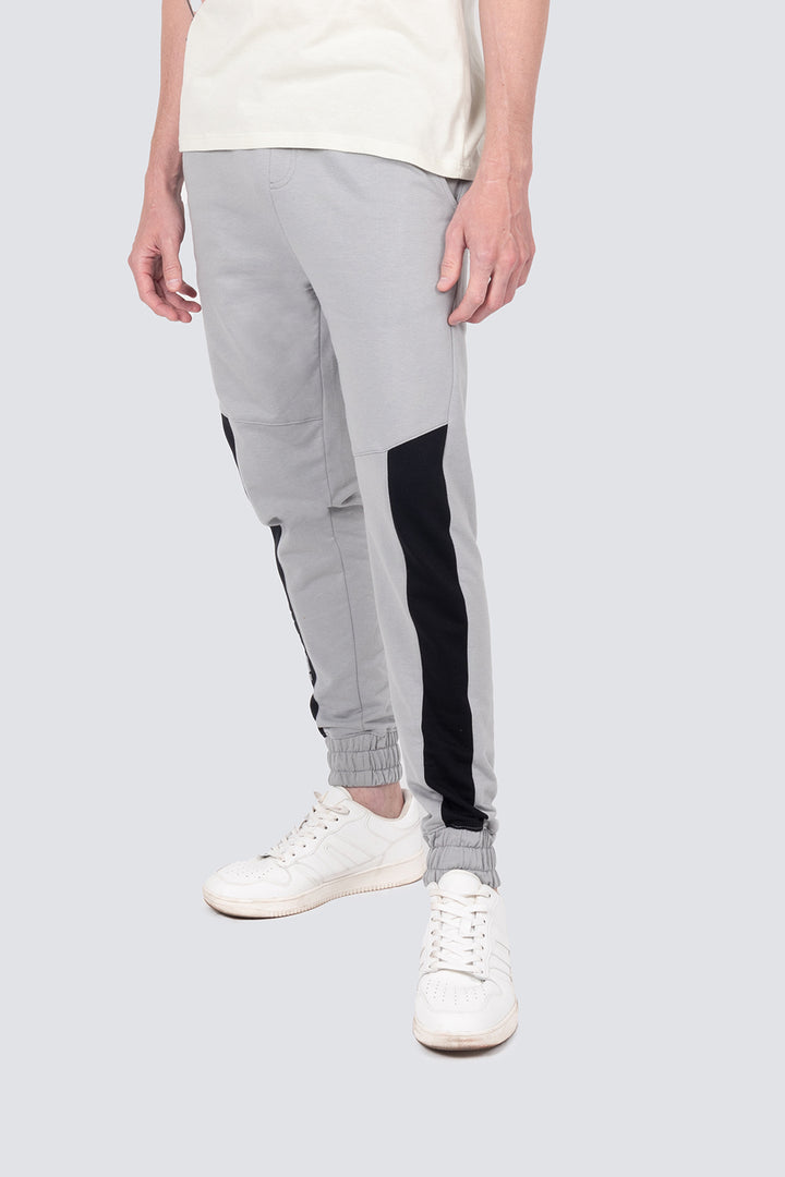 Pantalón deportivo gris con negro - Hang Ten