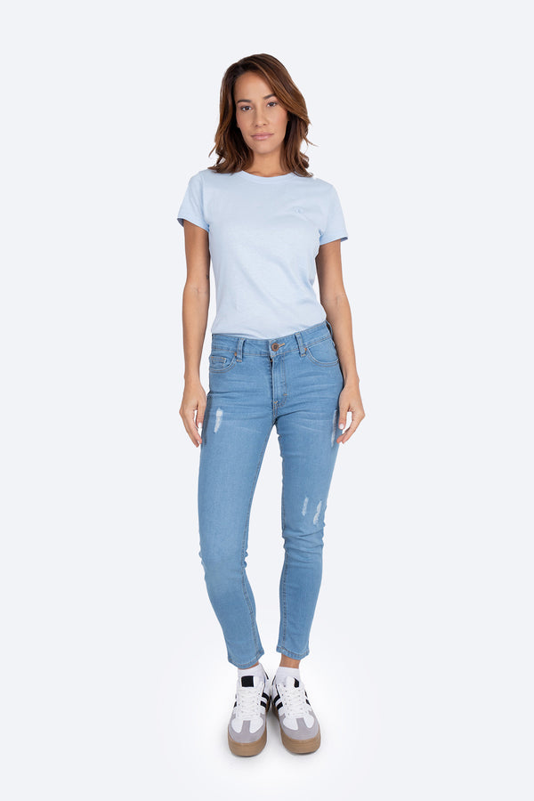 Jeans denim rasgado - Hang Ten