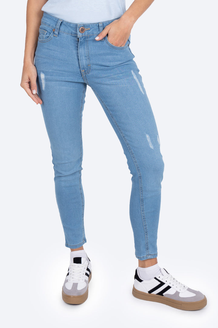 Jeans denim rasgado - Hang Ten