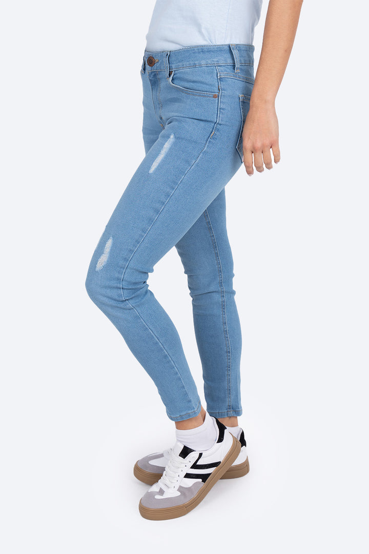 Jeans denim rasgado - Hang Ten