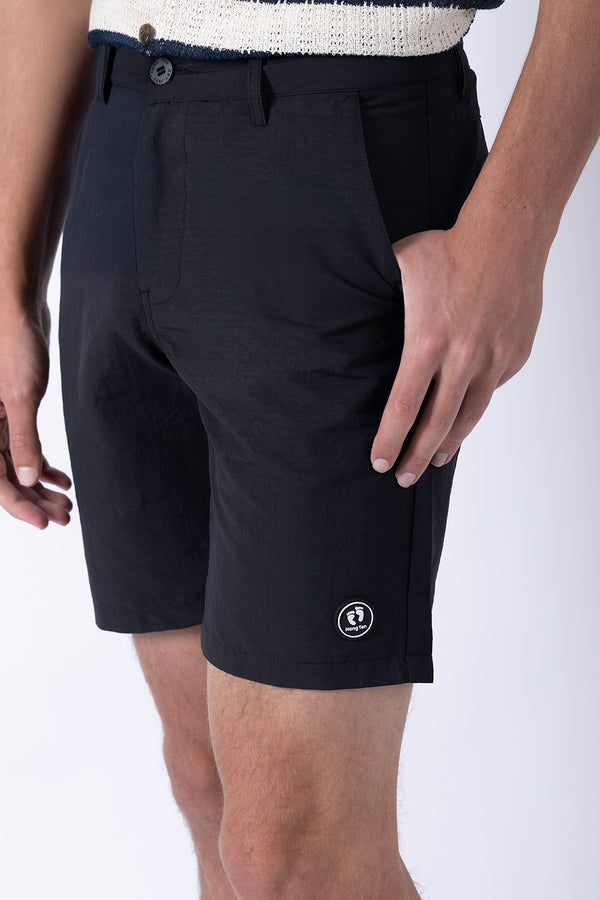 Traje de baño hibrido color negro - Hang Ten