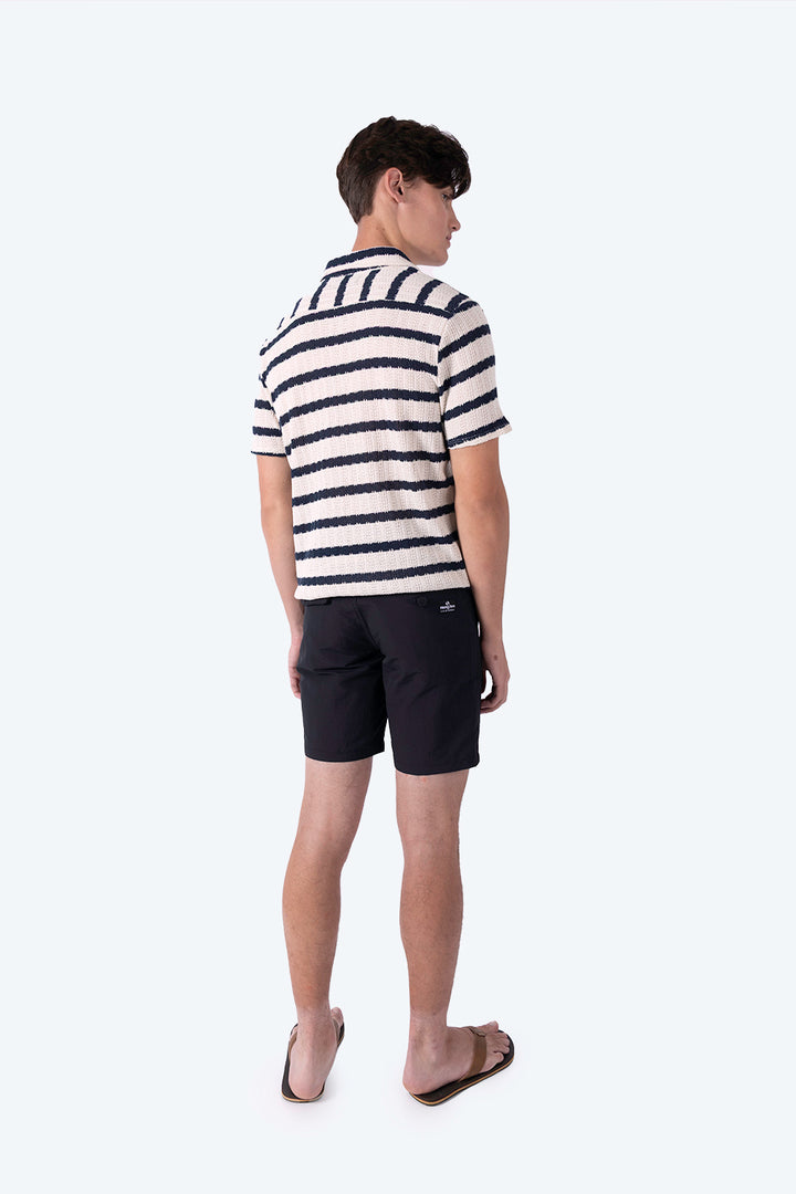 Camisa tejida texturizada beige - Hang Ten