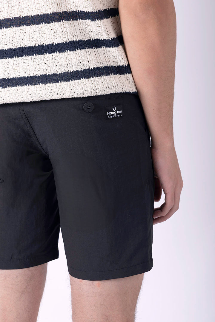 Traje de baño hibrido color negro - Hang Ten