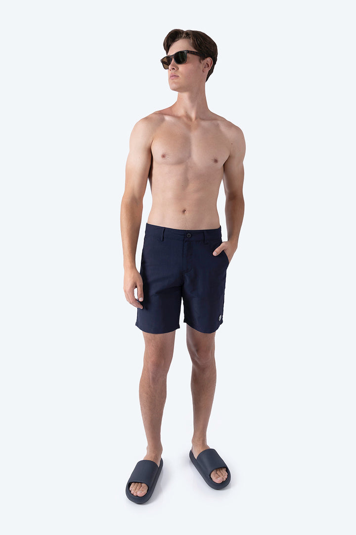 Traje de baño hibrido color azul marino - Hang Ten