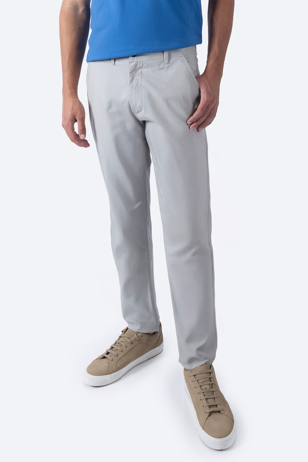 Pantalón casual gris claro - Hang Ten