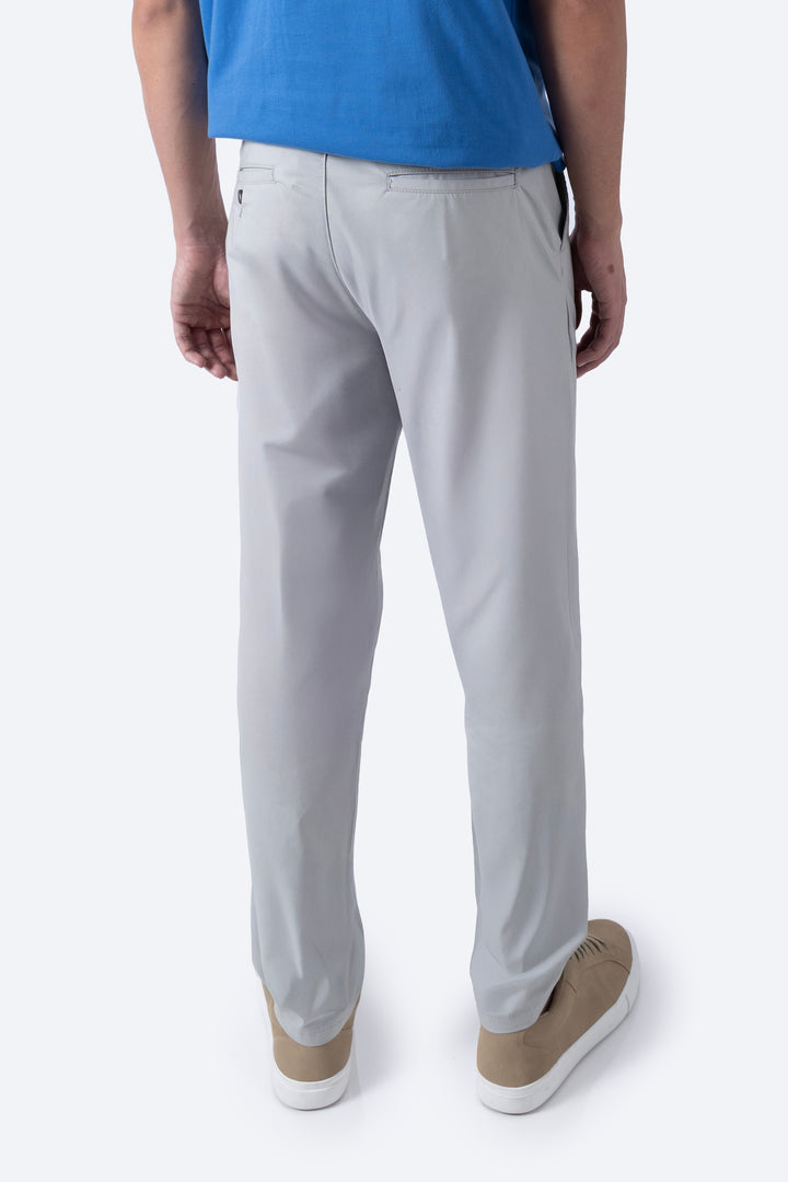 Pantalón casual gris claro - Hang Ten