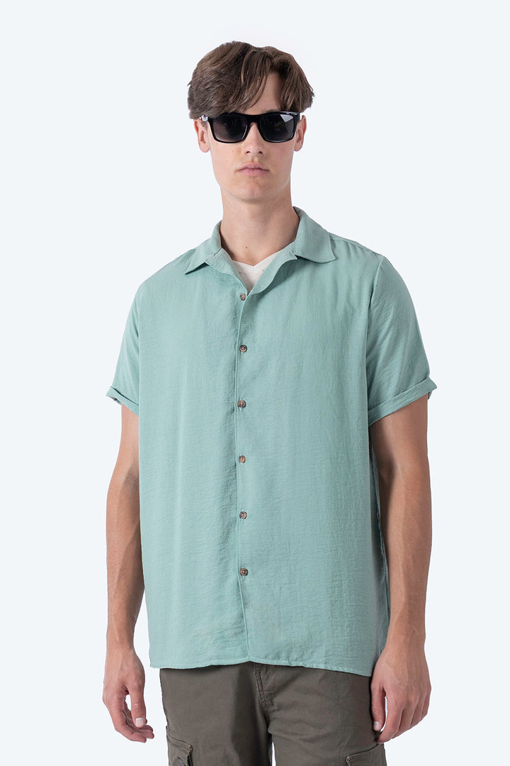 Camisa verde manga corta - Hang Ten 