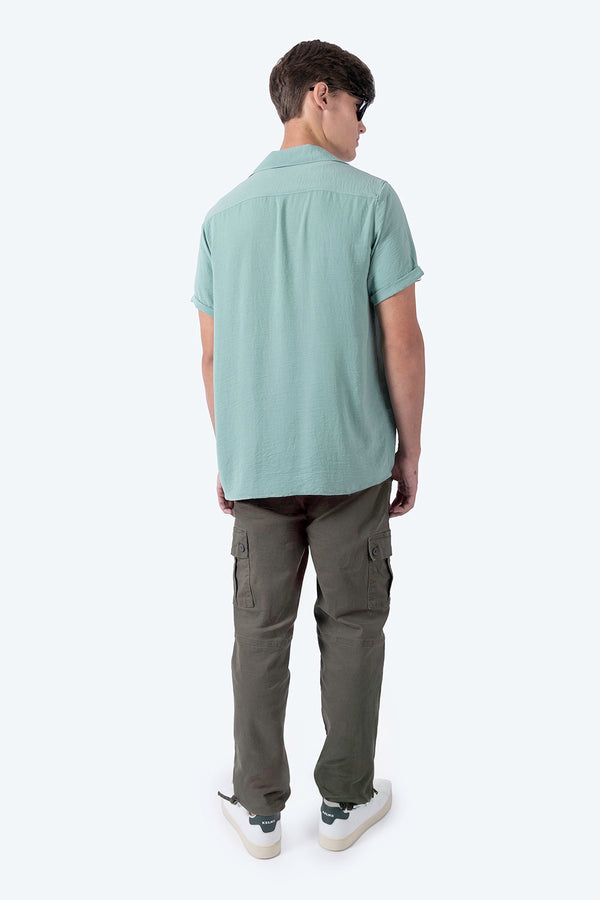 Camisa verde manga corta - Hang Ten 