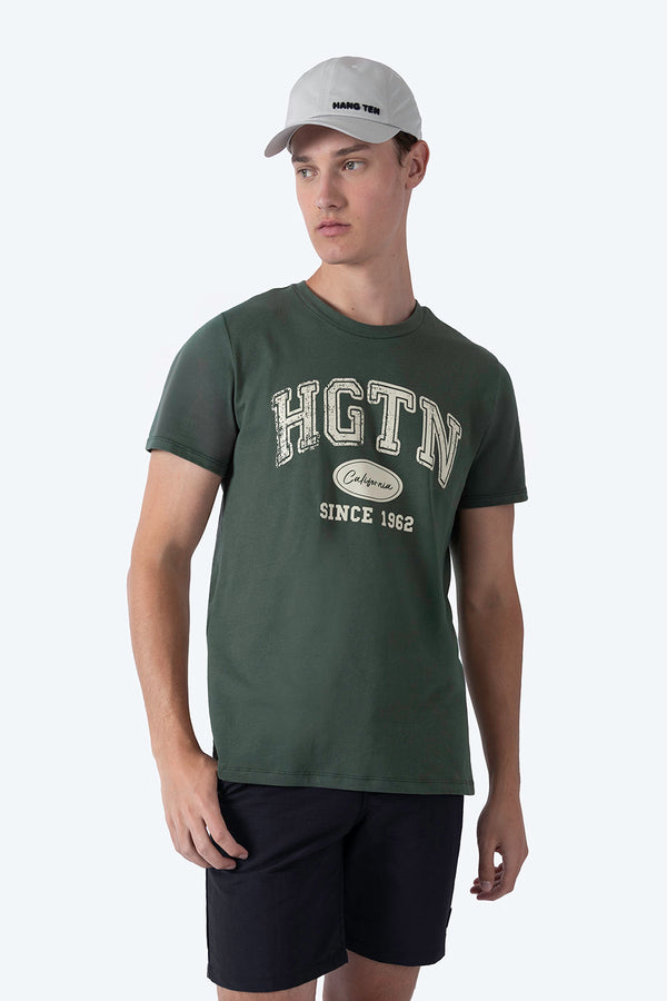 T-shirt verde "HGTN Since 1962" - Hang Ten 