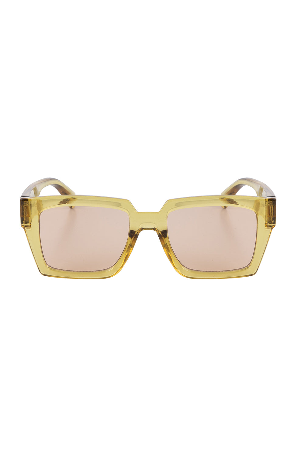 Lentes de sol amarillos deals