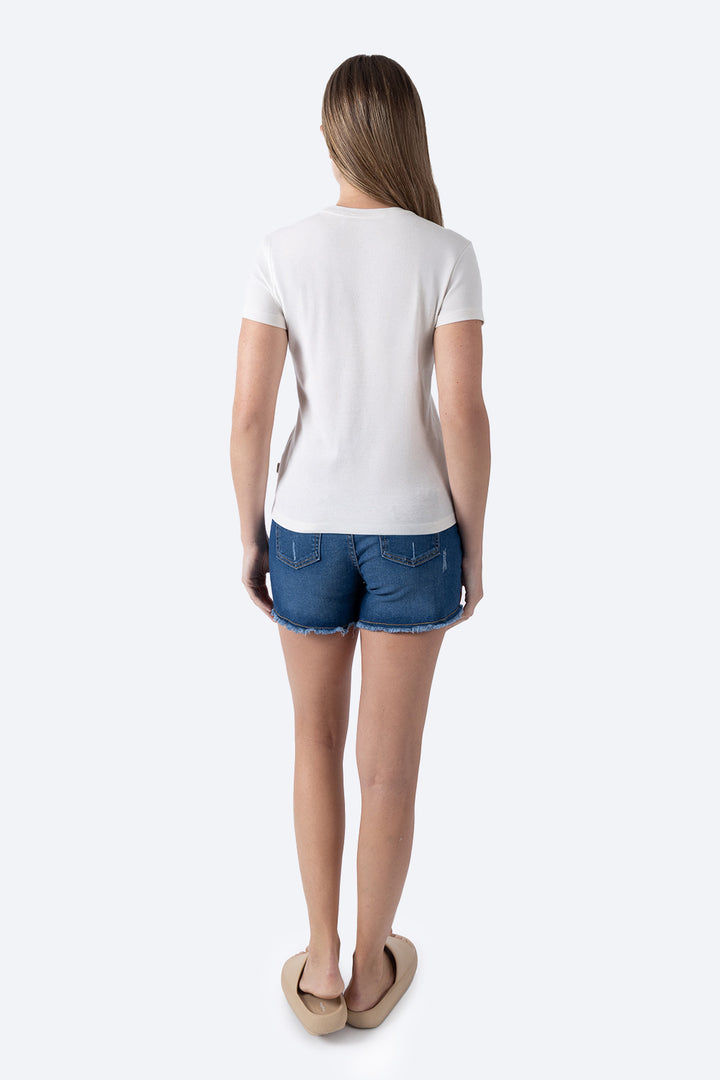 Playera beige estampado California - Hang Ten