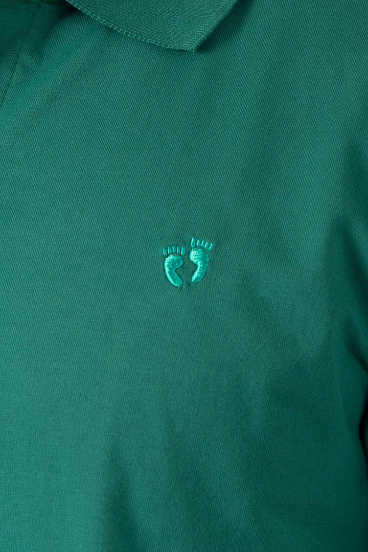 Polo chifón verde medio - Hang Ten 