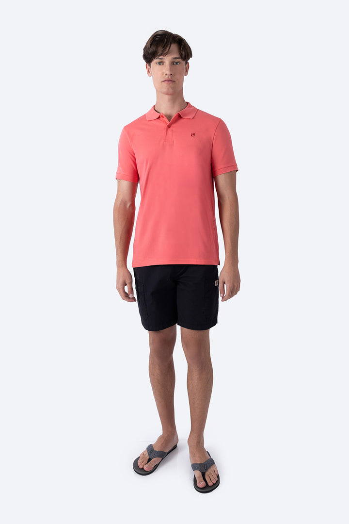 Polo chifón coral - Hang Ten 