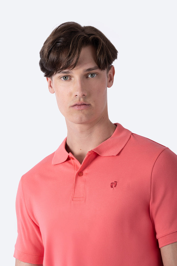 Polo chifón coral - Hang Ten 