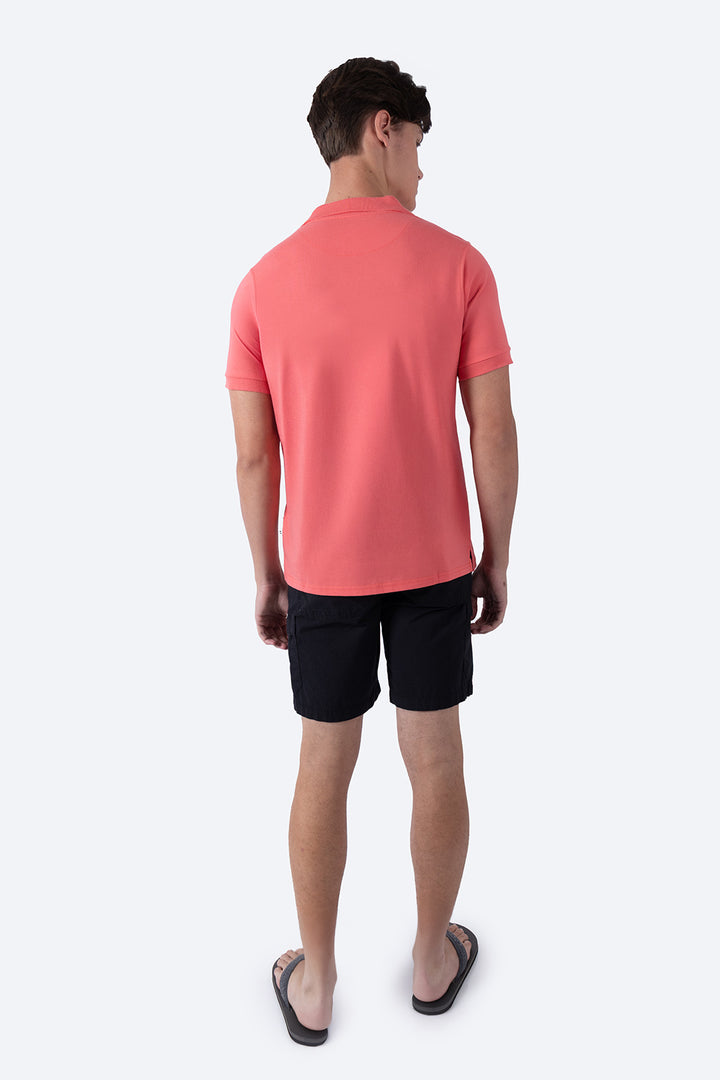 Polo chifón coral - Hang Ten 