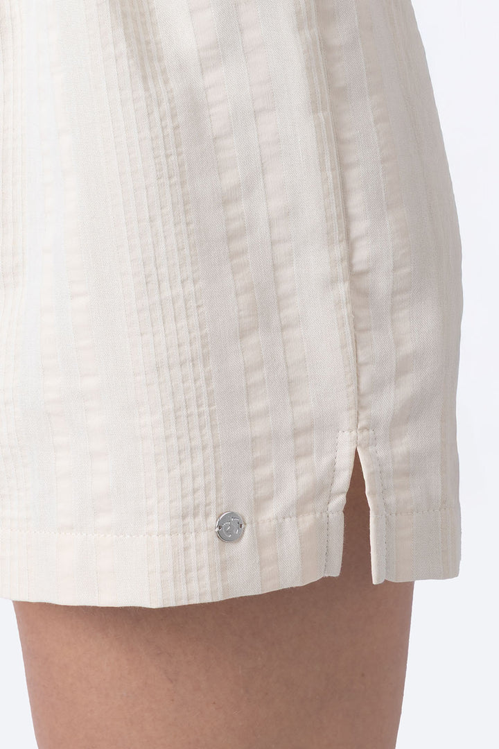 Short casual con textura beige - Hang Ten